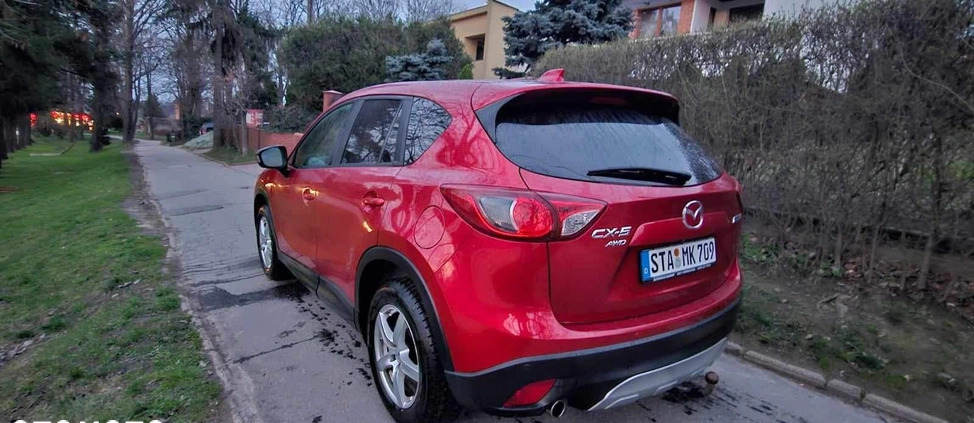 Mazda CX-5 cena 44500 przebieg: 165000, rok produkcji 2013 z Legionowo małe 154